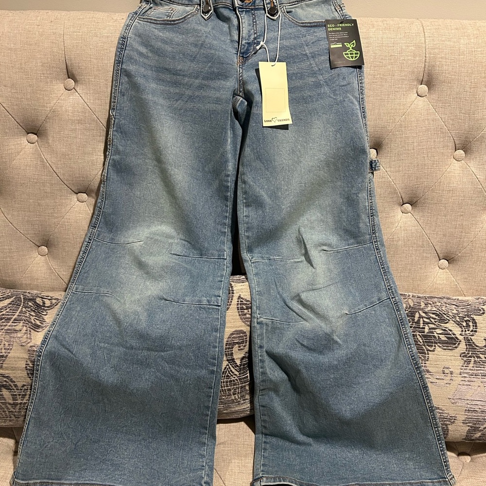 Love Denim Flare Jeans in Light Blue - Picture 8 of 10